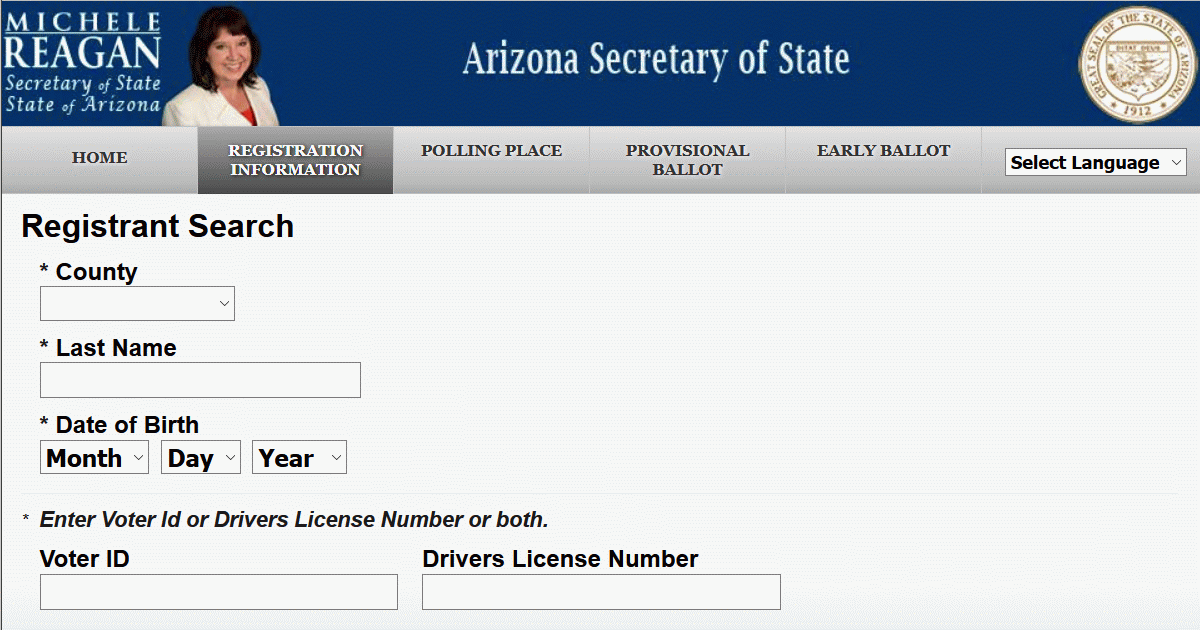 verify your voter registration